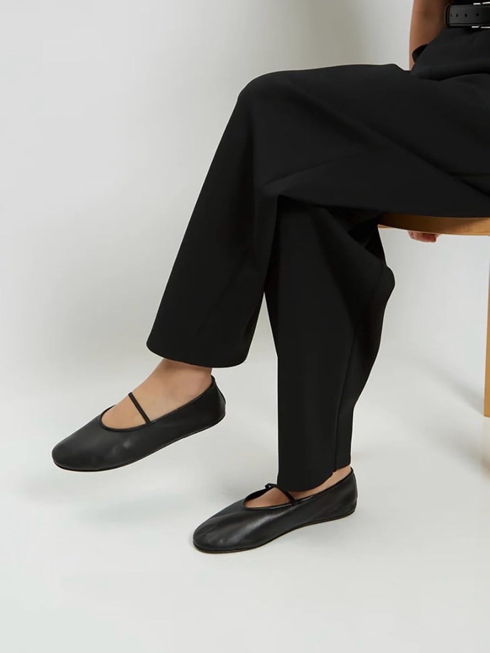 Atbell Women's Ballet Flats with Elastic Strap Size US 7 NWT